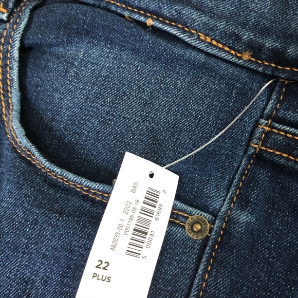 High Waisted Boot Cut Denim Jeans NEW Plus Size - Picture 6 of 7